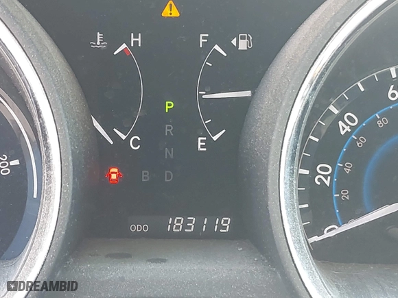 2009 Toyota Highlander Hybrid Limited with VIN JTEEW44A392029925, listed as a IAAI auction lot 42119461 with 183,119 mi miles. Bid and sale history available at carsss.com. Image 15.