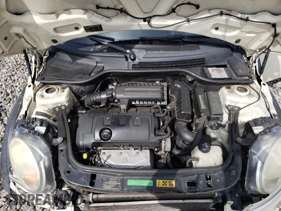 2009 MINI Cooper Hardtop with VIN WMWMF33509TU72832, listed as a Copart auction lot 53357785 with 103,633 mi miles and Salvage Title. Bid and sale history available at carsss.com. Image 11.
