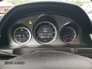 2011 Mercedes-Benz C 300 Sport with VIN WDDGF8BB3BR176510, listed as a Copart auction lot 57772405 with 118,069 mi miles and Salvage title. Bid and sale history available at DreamBid. Image 9.