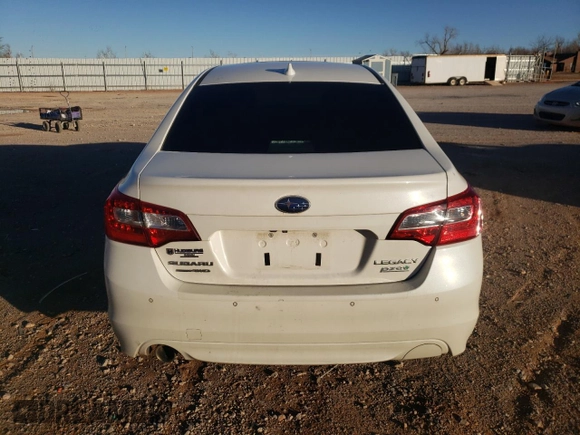 2017 Subaru Legacy Limited with VIN 4S3BNAN64H3013518, listed as a Copart auction lot 37397623 with 0 mi miles. Bid and sale history available at carsss.com. Image 6.