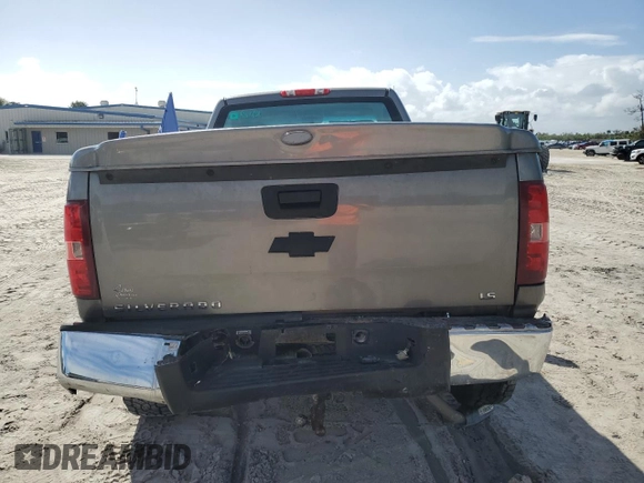 2008 Chevrolet Silverado 1500 Work Truck with VIN 1GCEC14C28Z123362, listed as a Copart auction lot 78671964 with 156,514 mi miles and Salvage Title. Bid and sale history available at carsss.com. Image 6.