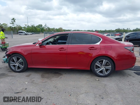 2016 Lexus GS 200t with VIN JTHBA1BLXGA001209, listed as a IAAI auction lot 41722402 with 108,761 mi miles and . Bid and sale history available at DreamBid. Image 14.