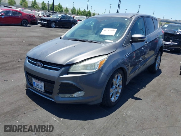 2013 Ford Escape SEL with VIN 1FMCU0H99DUA94443, listed as a IAAI auction lot 42713849 with 84,374 mi miles and . Bid and sale history available at DreamBid. Image 2.