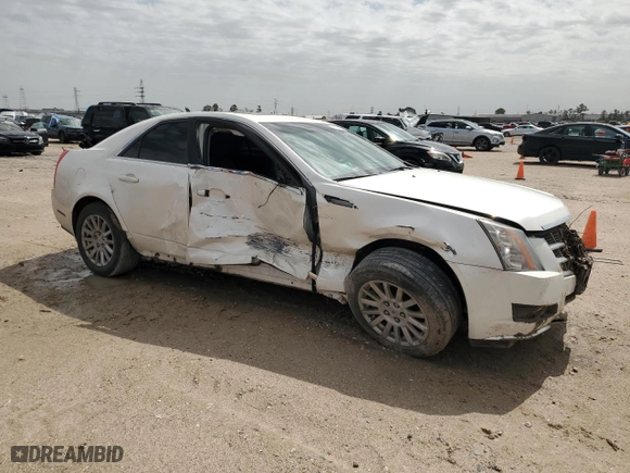 2011 Cadillac CTS Sedan with VIN 1G6DA5EY1B0141496, listed as a Copart auction lot 47250435 with 101,787 mi miles and Salvage Title. Bid and sale history available at carsss.com. Image 4.