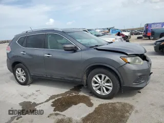 2016 Nissan Rogue S with VIN 5N1AT2MNXGC824329, listed as a Copart auction lot 54389435 with 120,464 mi miles and Salvage Title. Bid and sale history available at DreamBid. Image 4.