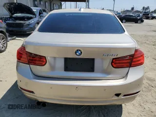 2013 BMW 3 Series 328i with VIN WBA3A5G51DNP22186, listed as a Copart auction lot 62760595 with 133,531 mi miles and Salvage title. Bid and sale history available at DreamBid. Image 6.