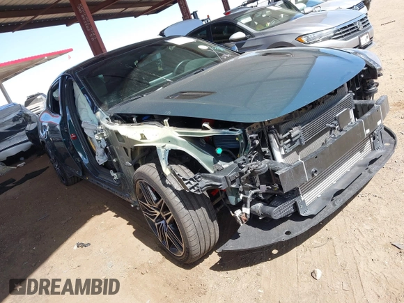2022 Kia Stinger GT1 with VIN KNAE45LC3N6115626, listed as a IAAI auction lot 41757758 with 22,647 mi miles and . Bid and sale history available at DreamBid. Image 19.