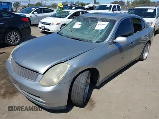2003 Infiniti G35 with VIN JNKCV51E73M020943, listed as a IAAI auction lot 41930959 with Not Provided miles and . Bid and sale history available at DreamBid. Image 18.