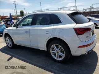 2024 Audi Q5 S line Premium Plus with VIN WA1E2AFY7R2077320, listed as a Copart auction lot 56763335 with 10,650 mi miles and Salvage title. Bid and sale history available at DreamBid. Image 2.