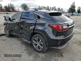 2019 Lexus RX with VIN 2T2BGMCA4KC034950, listed as a Copart auction lot 46860385 with 0 mi miles and Salvage Title. Bid and sale history available at carsss.com. Image 2.