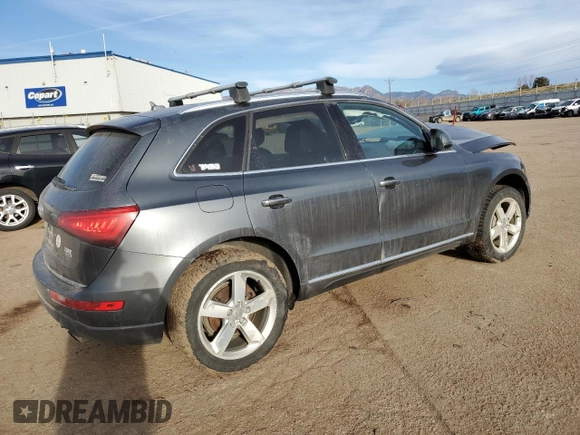 2016 Audi Q5 Premium Plus with VIN WA1L2AFP0GA106416, listed as a Copart auction lot 49896055 with 132,600 mi miles and Salvage Title. Bid and sale history available at carsss.com. Image 3.