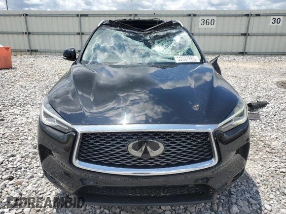2019 Infiniti QX50 Essential with VIN 3PCAJ5M33KF116266, listed as a Copart auction lot 59537885 with 88,660 mi miles and Salvage title. Bid and sale history available at DreamBid. Image 5.