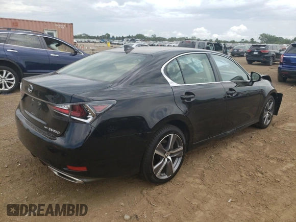 2016 Lexus GS 350 with VIN JTHCZ1BL5GA002815, listed as a Copart auction lot 65389184 with 63,727 mi miles and Salvage Title. Bid and sale history available at carsss.com. Image 3.