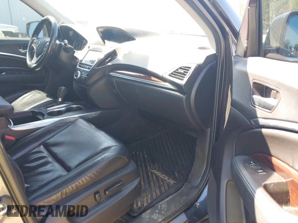 2015 Acura MDX Tech Pkg with VIN 5FRYD3H44FB002147, listed as a IAAI auction lot 41832079 with 1 mi miles. Bid and sale history available at carsss.com. Image 5.