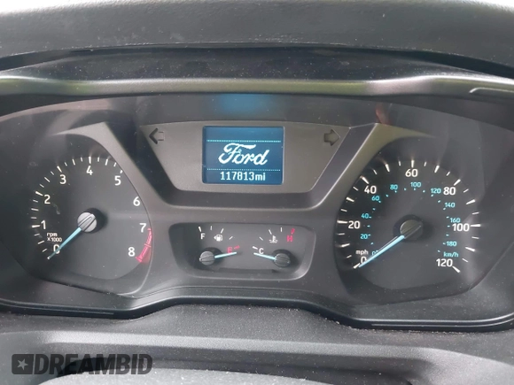 2015 Ford Transit Cargo with VIN 1FTYR2CM9FKA84495, listed as a IAAI auction lot 42653672 with 117,813 mi miles and . Bid and sale history available at DreamBid. Image 14.
