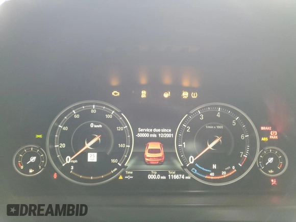 2014 BMW 6 Series 650i with VIN WBA6B2C52ED129040, listed as a Copart auction lot 83829924 with 116,674 mi miles and Salvage Title. Bid and sale history available at DreamBid. Image 9.