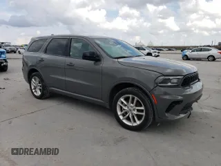 2023 Dodge Durango GT Plus with VIN 1C4RDHDG6PC555304, listed as a Copart auction lot 45054025 with 63,098 mi miles and Clean title. Bid and sale history available at DreamBid. Image 4.