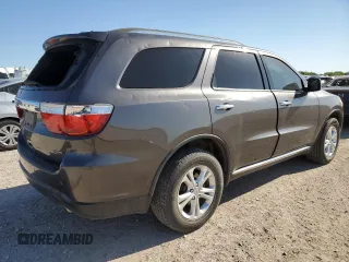 2013 Dodge Durango Crew with VIN 1C4RDHDG2DC686256, listed as a Copart auction lot 52184315 with 150,075 mi miles and Salvage title. Bid and sale history available at DreamBid. Image 3.