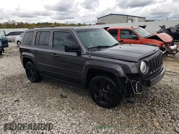 2015 Jeep Patriot Altitude Edition with VIN 1C4NJPBA3FD400167, listed as a Copart auction lot 75561214 with 145,003 mi miles and Non Repairable. Bid and sale history available at carsss.com. Image 14.