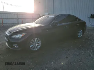 2014 Infiniti Q50 z VIN JN1BV7AP2EM672854, wystawiony jako Copart lot #78478594 z przebiegiem 122 796 mil mil oraz Szkoda całkowita • Salvage title. Historia ofert i sprzedaży dostępna na DreamBid. Obrazek 1.