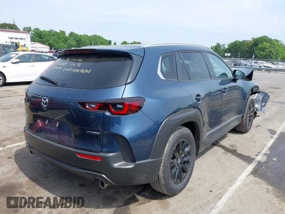 2025 Mazda CX-50 S Preferred with VIN 7MMVABBM1SN346708, listed as a IAAI auction lot 42174230 with 5,650 mi miles and . Bid and sale history available at carsss.com. Image 4.