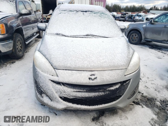 2015 Mazda 5 Touring with VIN JM1CW2CL3F0181018, listed as a Copart auction lot 80657164 with 382,062 mi miles and Salvage title. Bid and sale history available at DreamBid. Image 5.
