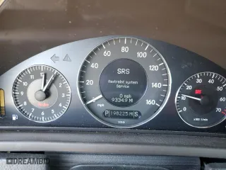 2003 Mercedes-Benz CLK-Class 3.2L with VIN WDBTJ65J43F018421, listed as a Copart auction lot 77991554 with 198,225 mi miles and Salvage Title. Bid and sale history available at carsss.com. Image 9.