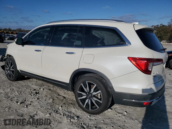 2019 Honda Pilot Touring 8-Passenger with VIN 5FNYF5H92KB018859, listed as a Copart auction lot 81676884 with 84,900 mi miles and Salvage Title. Bid and sale history available at carsss.com. Image 2.