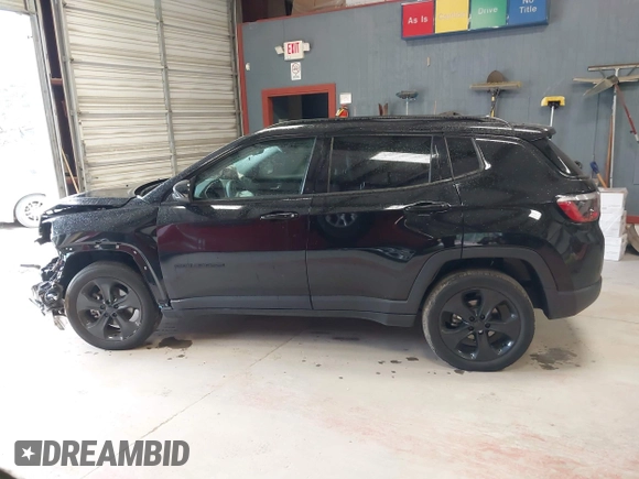 2021 Jeep Compass Latitude z VIN 3C4NJDBB9MT552064, wystawiony jako IAAI lot #42345320 z przebiegiem 57 080 mil mil oraz . Historia ofert i sprzedaży dostępna na DreamBid. Obrazek 14.