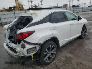 2020 Lexus RX with VIN 2T2HGMDA4LC053864, listed as a Copart auction lot 49172465 with 125,800 mi miles and Salvage Title. Bid and sale history available at carsss.com. Image 3.