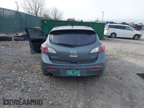 2012 Mazda Mazda3 i Touring with VIN JM1BL1L81C1651952, listed as a IAAI auction lot 40863599 with 242,296 mi miles. Bid and sale history available at carsss.com. Image 16.