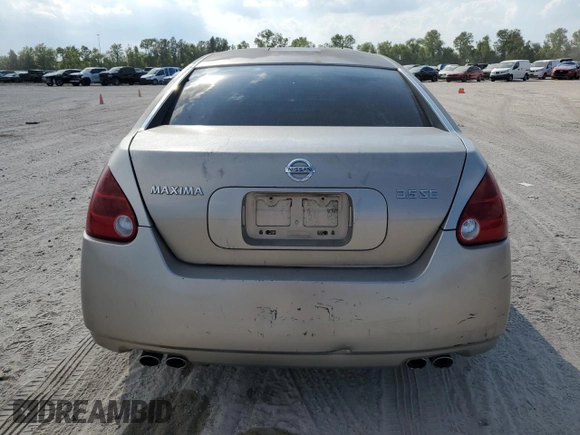 2005 Nissan Maxima 3.5 SL with VIN 1N4BA41E25C827971, listed as a Copart auction lot 72753514 with 265,603 mi miles and Salvage Title. Bid and sale history available at carsss.com. Image 6.