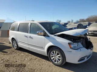 2015 Chrysler Town & Country Limited Platinum with VIN 2C4RC1GG6FR742540, listed as a Copart auction lot 42655965 with 135,227 mi miles and Salvage Title. Bid and sale history available at carsss.com. Image 4.