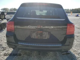 2006 Porsche Cayenne Turbo with VIN WP1AC29P86LA91645, listed as a Copart auction lot 77609834 with 167,664 mi miles and Salvage Title. Bid and sale history available at carsss.com. Image 6.