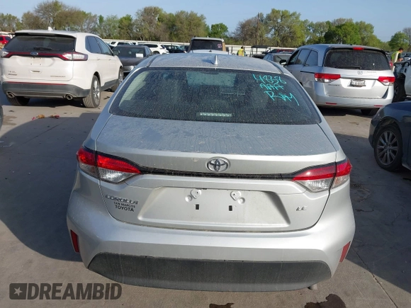 2025 Toyota Corolla LE with VIN 5YFB4MDE0SP235047, listed as a IAAI auction lot 41857041 with 6,980 mi miles. Bid and sale history available at carsss.com. Image 16.