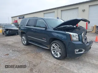 2020 GMC Yukon SLT z VIN 1GKS1BKC1LR111914, wystawiony jako IAAI lot #41278686 z przebiegiem 54 218 mil mil oraz . Historia ofert i sprzedaży dostępna na DreamBid. Obrazek 1.