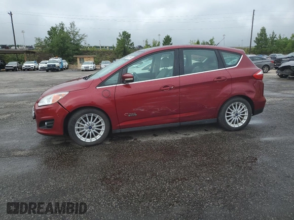 2013 Ford C-Max Energi SEL with VIN 1FADP5CU3DL536444, listed as a Copart auction lot 64052694 with 52,293 mi miles and Salvage Title. Bid and sale history available at carsss.com. Image 1.