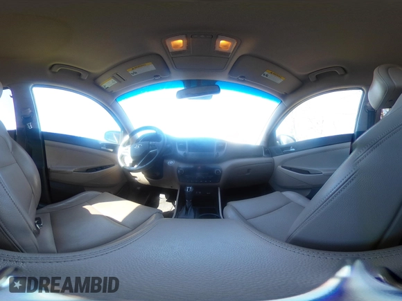 2016 Hyundai Tucson Eco with VIN KM8J3CA29GU052657, listed as a IAAI auction lot 42170324 with 80,681 mi miles. Bid and sale history available at carsss.com. Image 18.