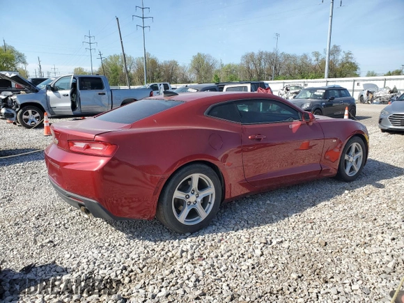 2018 Chevrolet Camaro 1LT with VIN 1G1FB1RS4J0109845, listed as a Copart auction lot 54062275 with 32,693 mi miles and Salvage Title. Bid and sale history available at carsss.com. Image 3.