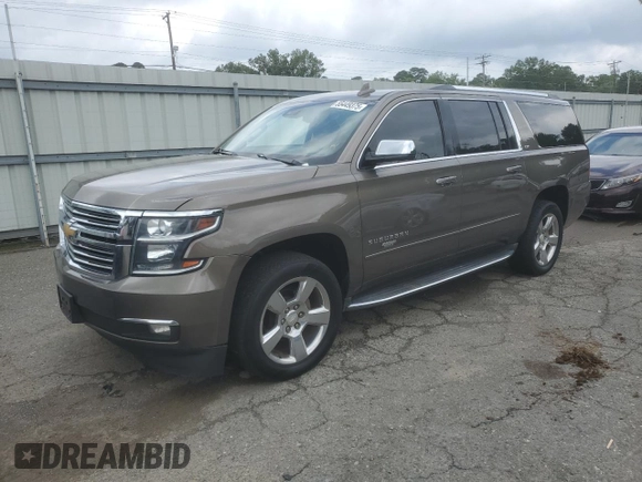 2016 Chevrolet Suburban LTZ with VIN 1GNSKJKC5GR180315, listed as a Copart auction lot 55449375 with 198,760 mi miles and Clean Title. Bid and sale history available at DreamBid. Image 1.