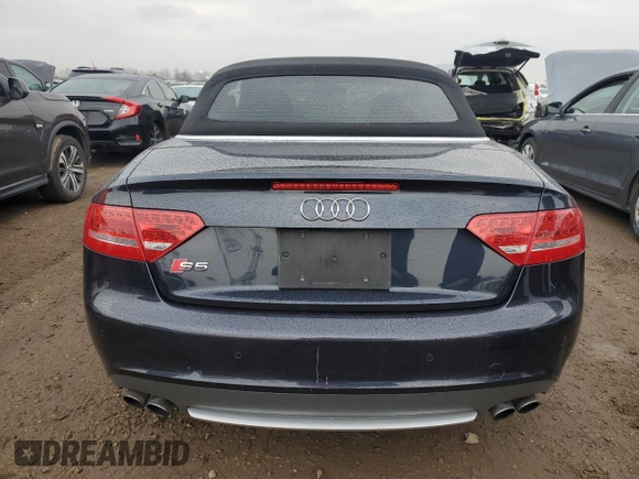 2012 Audi S5 Premium Plus z VIN WAUCGAFH3CN000624, wystawiony jako Copart lot #81167844 z przebiegiem 161 820 mil mil oraz Czysty tytuł • Clean title. Historia ofert i sprzedaży dostępna na DreamBid. Obrazek 6.