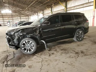 2022 Jeep Grand Cherokee Overland с VIN 1C4RJJDG2N8517990, выставлен на аукционе Copart как лот 44748235 с пробегом 37 719 миль миль и Списание • Salvage title. История ставок и продаж доступна на DreamBid. Изображение 1.