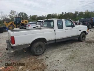 1993 Ford F-150 with VIN 1FTEX15N8PKA10656, listed as a Copart auction lot 75012724 with 287,628 mi miles and Salvage Title. Bid and sale history available at carsss.com. Image 3.