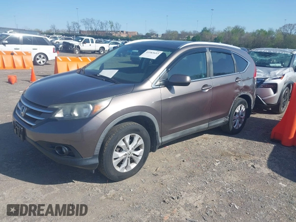 2012 Honda CR-V EX-L with VIN 5J6RM4H79CL040451, listed as a IAAI auction lot 41983653 with 113,332 mi miles. Bid and sale history available at carsss.com. Image 2.