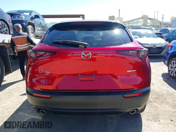 2024 Mazda CX-30 2.5 S Select Sport with VIN 3MVDMBBM0RM707223, listed as a IAAI auction lot 41837227 with 8,043 mi miles. Bid and sale history available at carsss.com. Image 16.