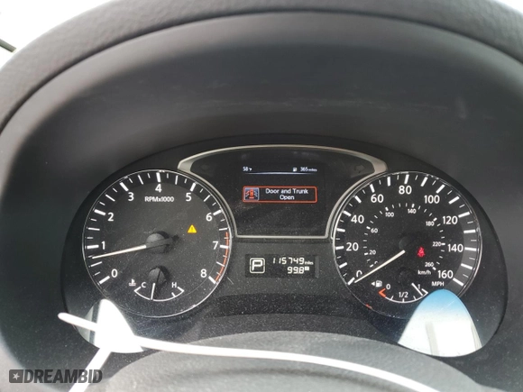 2015 Nissan Altima 2.5 SV with VIN 1N4AL3APXFC209302, listed as a Copart auction lot 52874065 with 115,749 mi miles and Non Repairable. Bid and sale history available at carsss.com. Image 9.