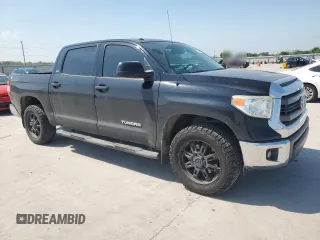 2014 Toyota Tundra SR5 with VIN 5TFEM5F17EX076045, listed as a Copart auction lot 53031285 with 104,783 mi miles and Salvage title. Bid and sale history available at DreamBid. Image 4.