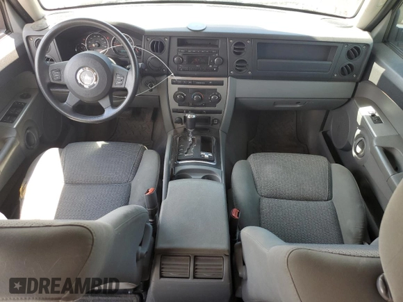2007 Jeep Commander Sport with VIN 1J8HG48P27C611625, listed as a Copart auction lot 62676385 with 188,477 mi miles and Clean title. Bid and sale history available at DreamBid. Image 8.