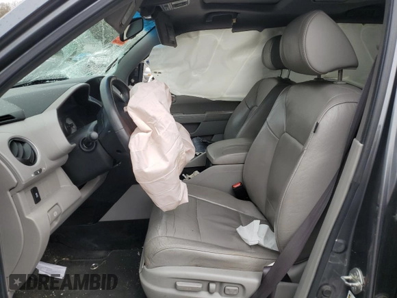 2012 Honda Pilot EX-L with VIN 5FNYF4H67CB020575, listed as a Copart auction lot 52577515 with 0 mi miles and Salvage Title. Bid and sale history available at carsss.com. Image 7.