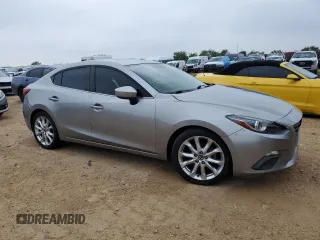 2015 Mazda 3 S Grand Touring with VIN JM1BM1W36F1243898, listed as a Copart auction lot 55936285 with 105,976 mi miles and Clean Title. Bid and sale history available at DreamBid. Image 4.
